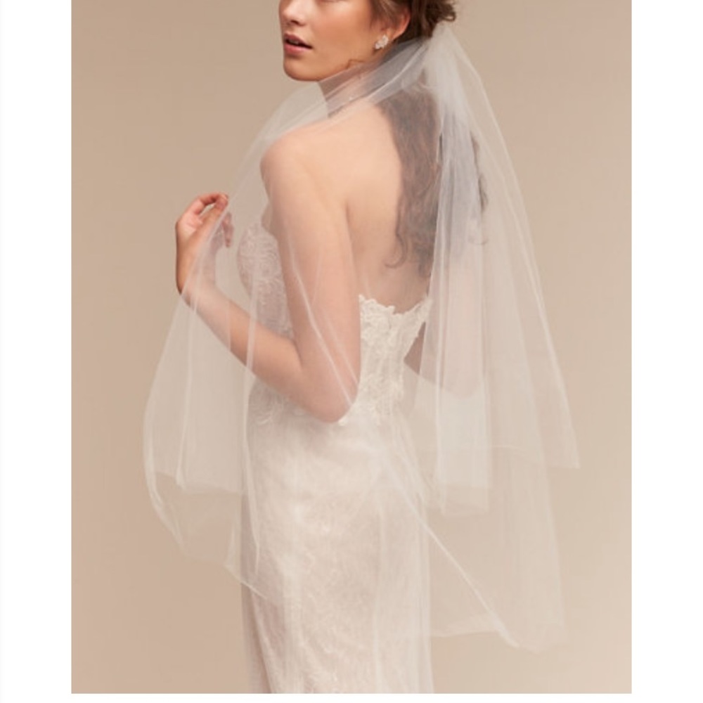 BHLDN Cirque Veil in Ivory
